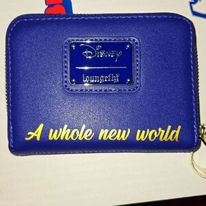Disney loungefly Aladdin wallet nwt